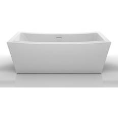Free standing bath tubs Miseno MNO7035SFSR 70" Free Standing Acrylic Soaking Tub