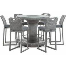 Rattan Outdoor Bar Sets Greemotion Cyprus 7 Outdoor Bar Set