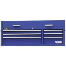 Tool Trolleys 54 in. Pro 2 6-Drawer Top Chest Blue