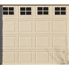 Black Garage Doors Household Essentials Decorative Magnetic Single Door Garage Windows, Black, 16 pc Set Black