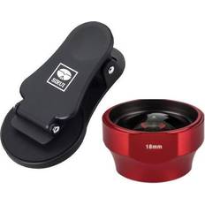 Sirui 18mm Wide Angle Lens for Phones Clip Adapter Red 18-WAR MSC-01