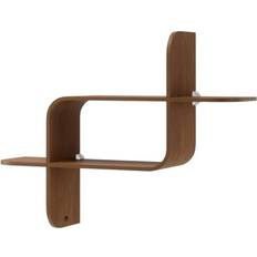 Umbra Montage Geometric Light Walnut Wandregal 62.2cm