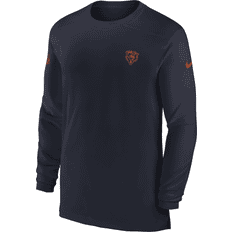 Men's Nike Navy Houston Texans Sideline Performance Long Sleeve T-Shirt Size: Medium