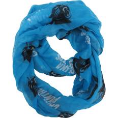 Football Scarfs Women's Little Earth Carolina Panthers Sheer Infinity Scarf