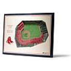 YouTheFan Boston Red Sox 17'' x 13'' 5-Layer 3D StadiumViews Wall Art