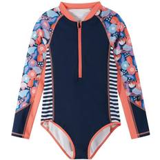 Reima Kid's Aalloilla UV Swimsuit - Navy