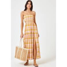 Women - Yellow Dresses L*Space Tina Dress Shes All Plaid