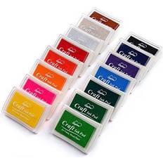 Branded Lsunshine Craft Ink Pad Stamps Partner Diy Color 15 Colorpack of 15 NEW