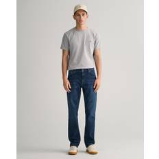 Gant Herre Jeans Gant Herre Regular fit jeans 35/32 Blå