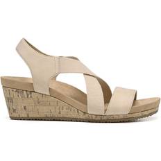 Beige - Wedge - Women Heeled Sandals LifeStride Mexico - Bone