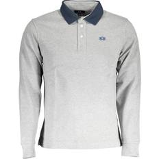 La Martina Cotton Polo Shirt - Grey