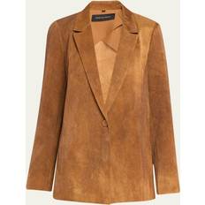 Kobi Halperin Rosen Notched-Lapel Single-Button Jacket HONEY