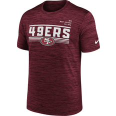 T-shirts Nike Men's Scarlet San Francisco 49ers Yardline Velocity Performance T-Shirt