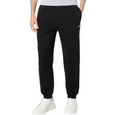 Lacoste Men Pants Lacoste Men's Tapered-Fit Fleece Trackpants Black Black