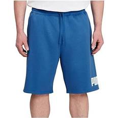 Puma 3XL - Men Shorts Puma big & tall big fleece logo shorts 4xlt sapphire/white 855929-13