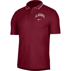 Nike Red Polo Shirts Nike Men's College Dri-FIT Alabama Polo in Red, DR3039-613 Red