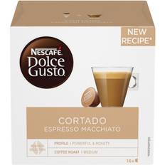 Nescafé Kaffekapsler Nescafé Dolce Gusto Cortado Espresso Macchiato 100g 16st