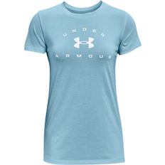 Under Armour Women's Tech Twist Arch Short Sleeve T-shirt - Opal Blue/White