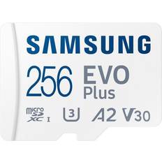 U3 - microSDXC Memory Cards Samsung EVO Plus UHS-I 256GB