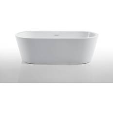 Free standing soaking tub Miseno MNO7132SFSO 71" Free Standing Acrylic Soaking Tub Center