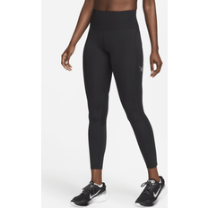 Nike Pro Leggings mit mittelhohem Bund und Mesh-Einsatz für Damen