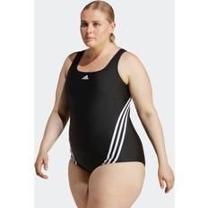 Damen Bademode Adidas IB5981 3S Swimsuit PS Swimsuit Damen Black/White Größe 1X