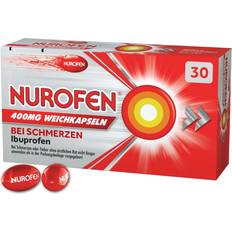 Rezeptfreie Arzneimittel Nurofen 400 mg Weichkapseln 30