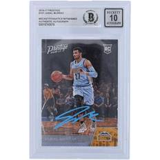 Evan Mobley Cleveland Cavaliers Autographed 2021-22 Panini Prizm Red White  & Blue #325 Beckett Fanatics