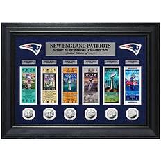 England Fanartikel Highland Mint New Patriots 6-Time SB Champs Deluxe Ti cket Collectio