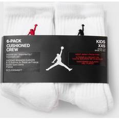 Jordan LEGEND CREW SOCKS 6-PACK Socks White in Größe:5-7