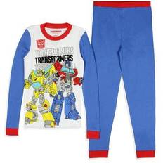Pajamases Transformers boys' optimus prime bumblebee characters logo sleep pajama set