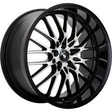 Car Rims Konig 16MB Lace 20x8.5 5x114.3 +40et Gloss Black With Machined Face Wheel