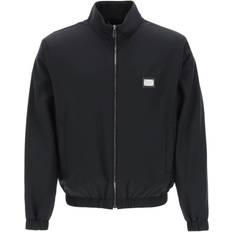 Dolce & Gabbana Men Jackets Dolce & Gabbana Blouson Jacket With Metal Logo Tag