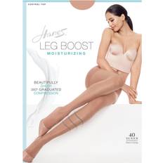 Women Pantyhose & Stay-Ups Hanes Leg Boost Moisturizing Hosiery Jet EF Women's