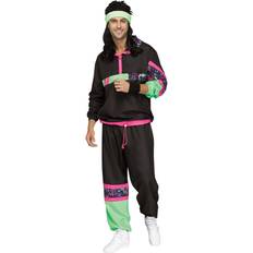 Fun World 80s Male Track Suit Adult Costume