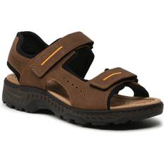 Rieker Herren Pantoffeln & Hausschuhe Rieker Sandalen 21760-24 Braun