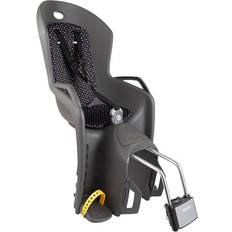 Sykkelseter barn Hamax Amiga Child Seat With Parcel Holder Bracket Grey