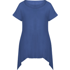 Avenue XL Tops Avenue Lara Twist Tunic Plus Size - Navy