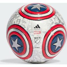 Adidas Marvel's Avengers MLS All Star Game Ball - Black/White/Iron Met/Gold Met