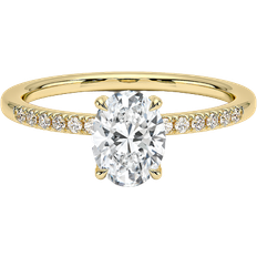 Gold Rings Brilliant Earth Petite Viviana Engagement Ring - Gold/Diamond