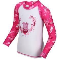 UV-Sets Regatta Kid's Peppa Pig Rash Suit - Pink Fusion White (RKM021-4WU)