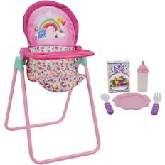Dolls & Doll Houses 509 Crew Baby Alive Pink and Rainbow Doll Highchair Set 13.39" x 24.61" MichaelsÂ Pink 13.39" x 24.61"