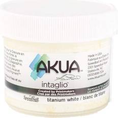 Arts & Crafts Akua Intaglio Water-Based Ink, 2-Ounce Jar, Titanium White
