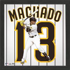 Sports Fan Products Highland Mint Manny Machado San Diego Padres x Impact Jersey Framed Photo