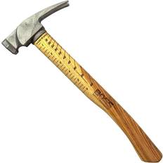 Rubber Hammers 14Oz Titanium Head Smooth Face With Hickory Handle