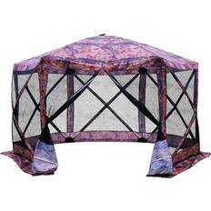 Garden & Outdoor Environment OutSunny Hexagon Screen House Pop Up Tent Gazebo