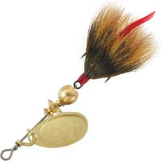 Mepps Dressed Aglia Inline Spinner, 1/4 oz, Gold and Brown
