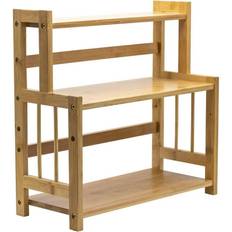 TRINITY 3-Tier Slat Shelving, Dark Bronze