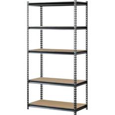 Muscle Rack UR361872PB5PAZ-SV Shelving System 36x72"