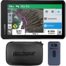Best GPS & Sat Navigations Garmin 010-02296-00 zumo XT 5.5-inch Bluetooth Hands-Free Motorcycle Navigator GPS Bundle with Deco